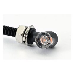 DAYTONA, MINI 3 D-LIGHT LED TURN SIGNAL SET Clear ECE approved lens. 