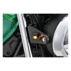 DAYTONA, MINI 3 D-LIGHT LED TURN SIGNAL SET Clear ECE approved lens. 