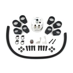 VERTICAL OIL COOLER, 6-ROW SLIM LINE BLACK  -670768m