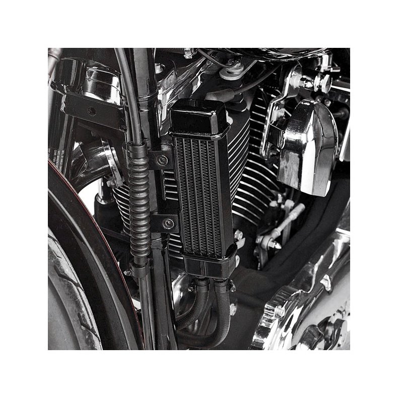 VERTICAL OIL COOLER, 6-ROW SLIM LINE BLACK  -670768m