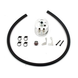 HORIZONTAL OIL COOLER, 10-ROW LOW-MOUNT  Fits: > 91-17 Dyna