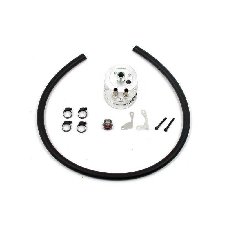 HORIZONTAL OIL COOLER, 10-ROW LOW-MOUNT  Fits: > 91-17 Dyna