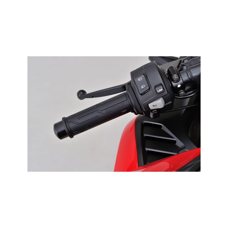 DAYTONA, HANDLEBAR GRIP SPACER SET. BLACK 