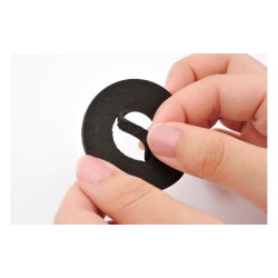 DAYTONA, HANDLEBAR GRIP SPACER SET. BLACK 