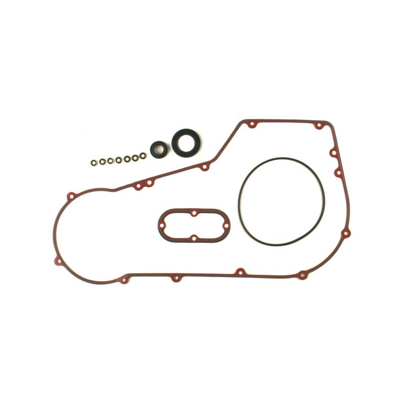 JAMES, PRIMARY COVER GASKET &amp; SEAL KIT. OUTER 89-93 Softail; 91-93 Dyna 