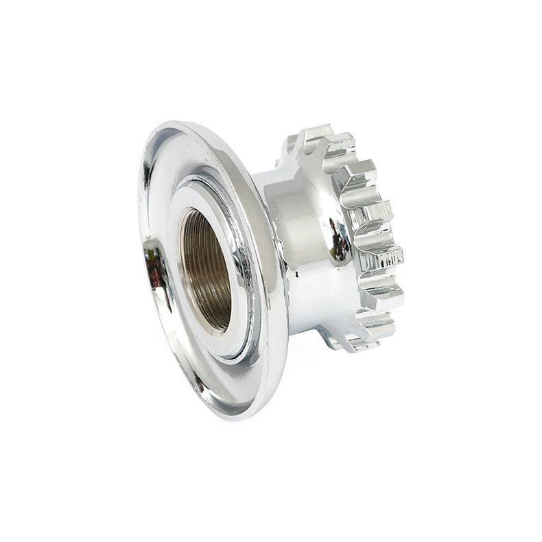 HEADCONE BEARING GUARD NUT BT MODELS Chrome. 