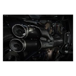 ZARD, SPORTSTER S GT EXHAUST SYSTEM. MATTE BLACK Euro 5 homologated.