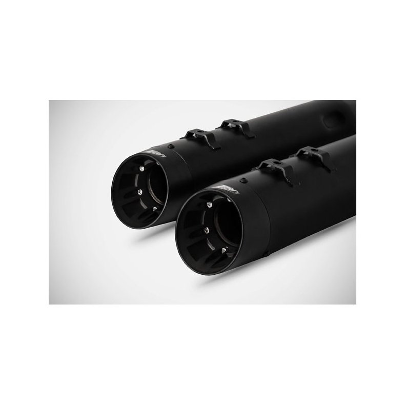 ZARD, INOX TOURING SLIP-ON MUFFLERS. MATTE BLACK Euro 5 homologated. 