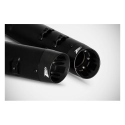 ZARD, INOX TOURING SLIP-ON MUFFLERS. MATTE BLACK Euro 5 homologated. 