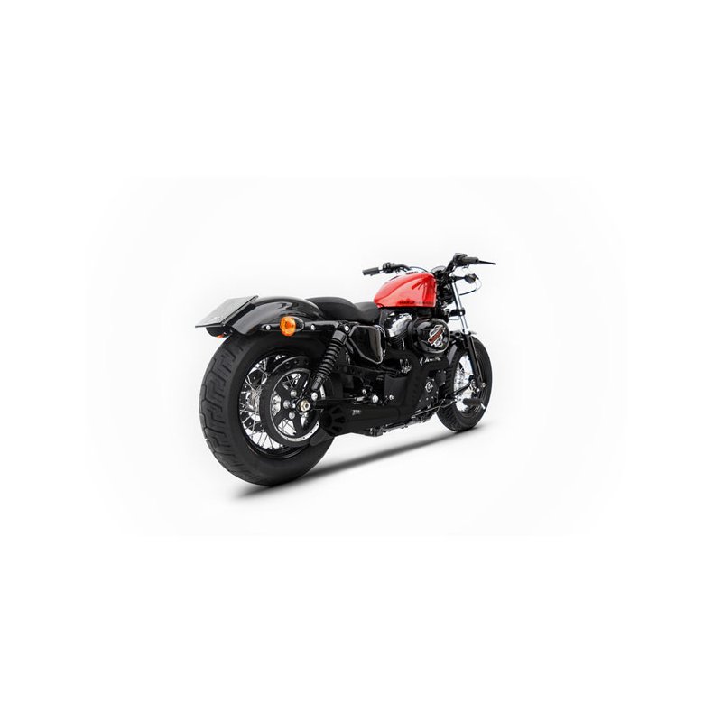 ZARD, SPORT 2-1 EXHAUST XL SPORTSTER. POLISHED Euro 3 homologated. 