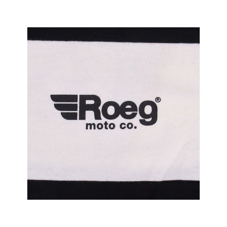 Roeg Shawn stripe sweatshirt off-white/black