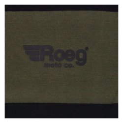 Roeg Shawn stripe sweatshirt army/black