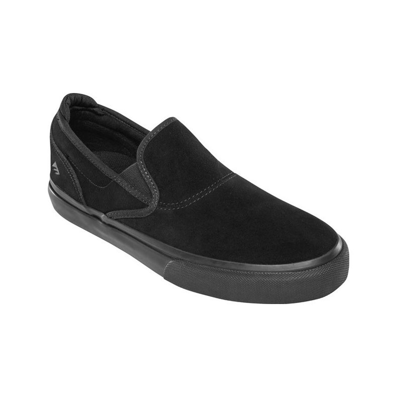 EMERICA WINO G6 SLIP ON BLACK/BLACK