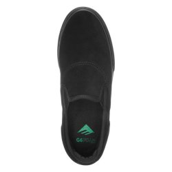 EMERICA WINO G6 SLIP ON BLACK/BLACK