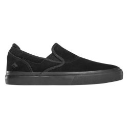 EMERICA WINO G6 SLIP ON BLACK/BLACK