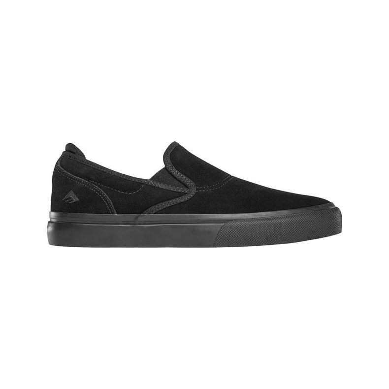 EMERICA WINO G6 SLIP ON BLACK/BLACK