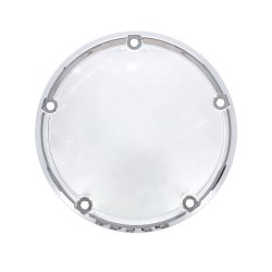 DERBY COVER, SMOOTH DOMED. 19-24 Softail;