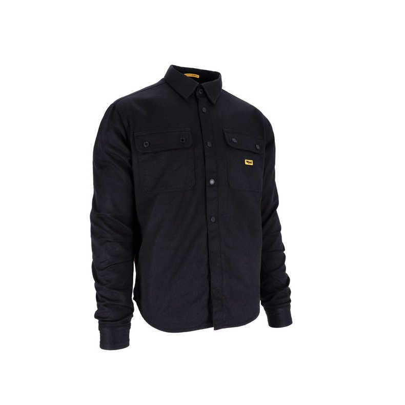 Roeg Chris overshirt black. 