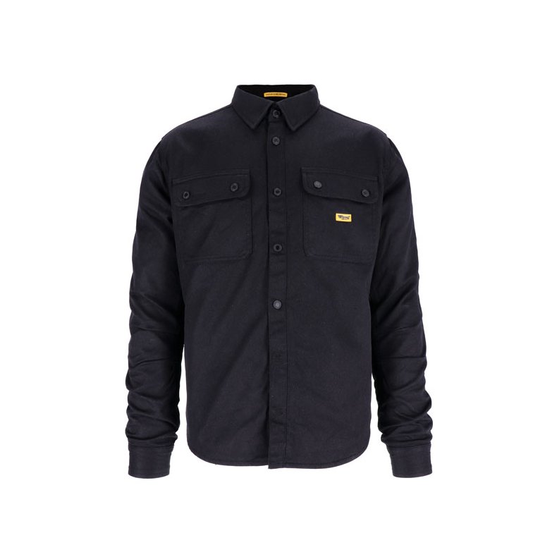 Roeg Chris overshirt black. 
