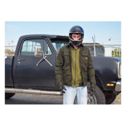 Roeg Chris overshirt. Army wax 