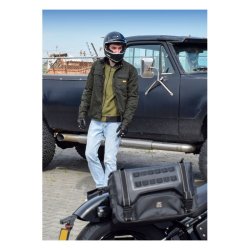 Roeg Chris overshirt. Army wax 