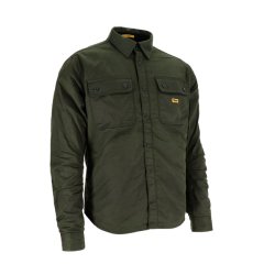 Roeg Chris overshirt. Army wax 