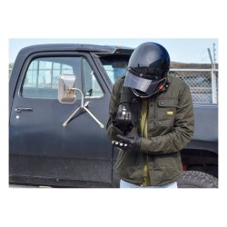 Roeg Chris overshirt. Army wax 