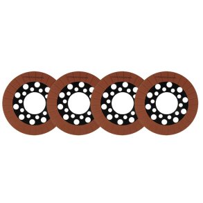 ALTO CLUTCH PLATE SET, RED EAGLE 4 FRICTIONS ONLY  Fits: > 41-67 B.T