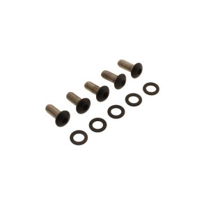 SCREWS4BIKES, BOLT KIT, DERBY COVER Matte black. 19-23 Softail