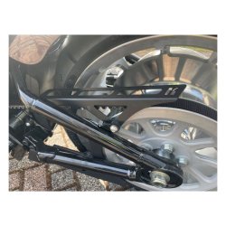 KODLIN, BELT GUARD SOFTAIL. SORT ELLER BRONCE 18-23 Softail M8 models