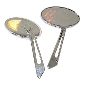 LED CATEYE TURN SIGNAL MIRROR SET. 