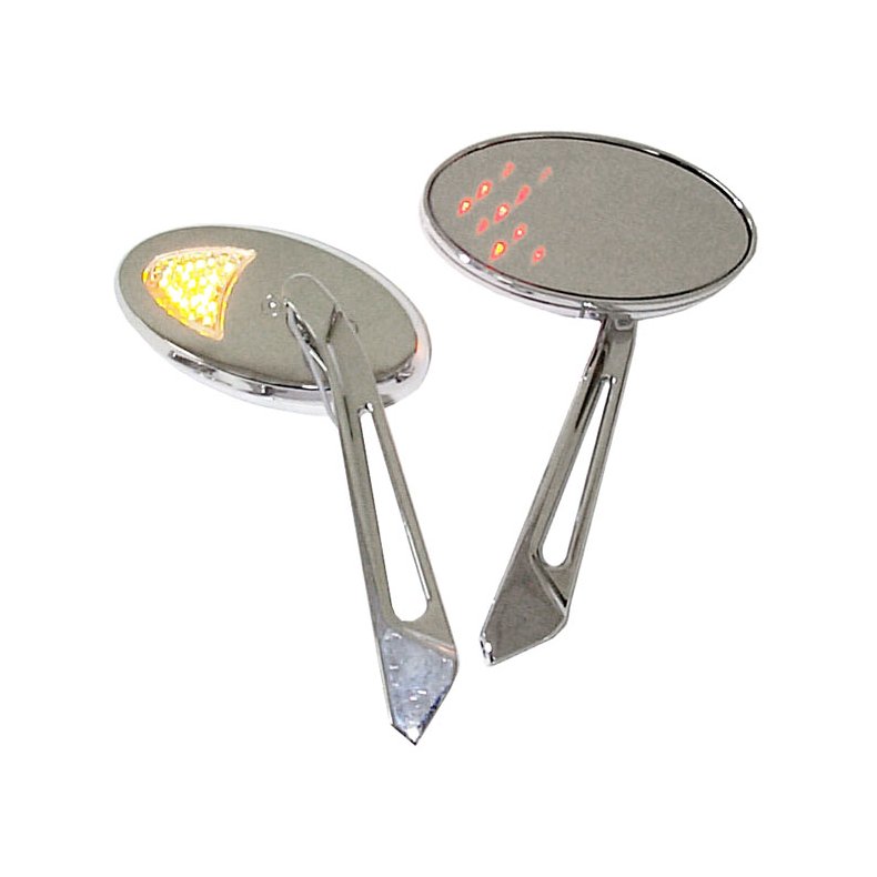 LED CATEYE TURN SIGNAL MIRROR SET. 