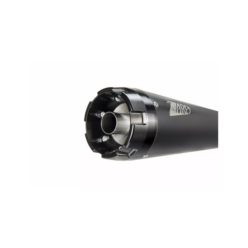 Zard, M8 Softail 2-1 Full kit exhaust system. Black Euro 4/5 homologated. 18-20 Softail