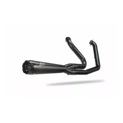 Zard, M8 Softail 2-1 Full kit exhaust system. Black Euro 4/5 homologated. 18-20 Softail