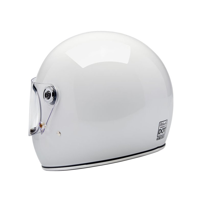 BILTWELL GRINGO S HJELM GLOSS WHITE.