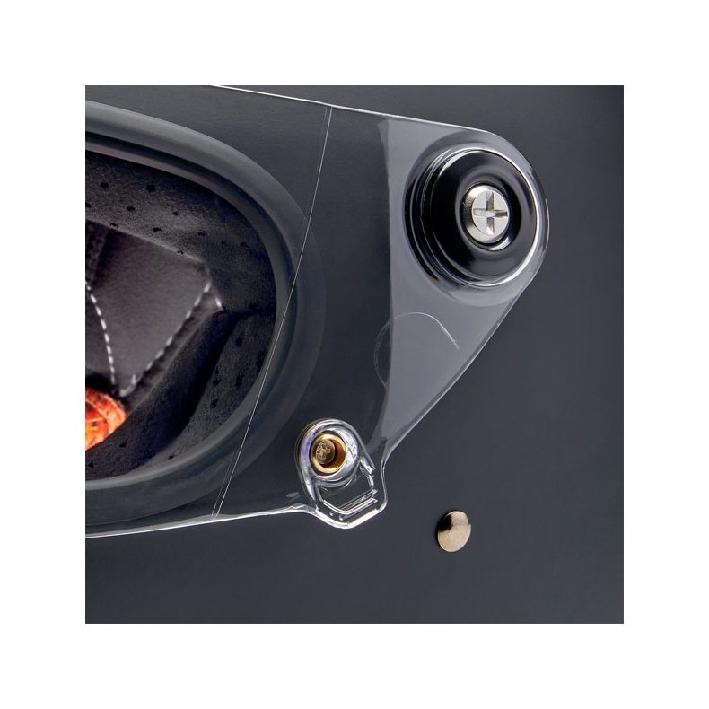 BILTWELL GRINGO S MAT SORT HJELM.