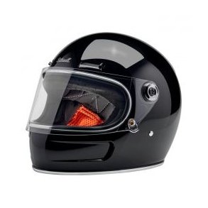 BILTWELL GRINGO SV HELMET GLOSS BLACK