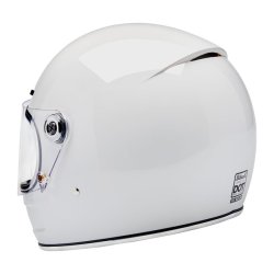 BILTWELL GRINGO SV HELMET GLOSS WHITE.
