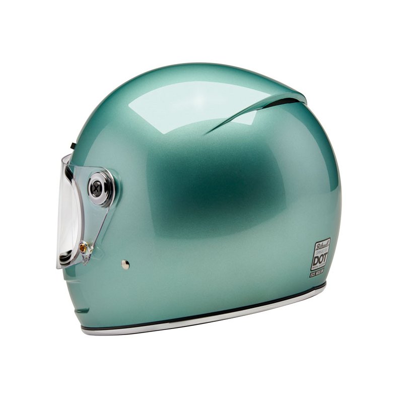BILTWELL GRINGO SV HELMET METALLIC SEA FOAM