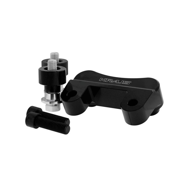 KRAUS, RAPTOR 1.5" (38MM) PULLBACK PLATE. BLACK 