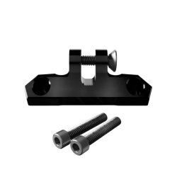 KRAUS, ISOLATED RISER TOP GAUGE MOUNT. BLACK