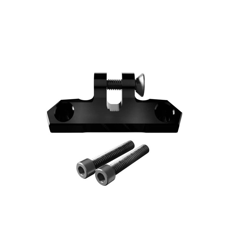 KRAUS, ISOLATED RISER TOP GAUGE MOUNT. BLACK