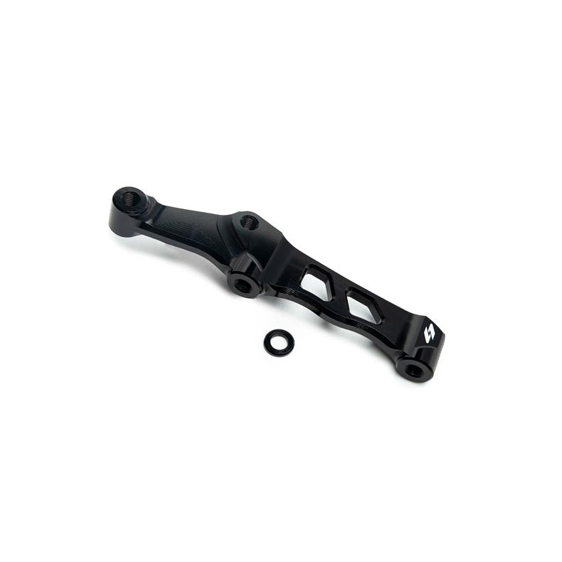 KRAUS, FRONT RADICAL CALIPER MOUNT. BLACK