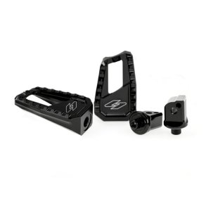 KRAUS, APEX EDGE PASSENGER PEGS. BLACK 