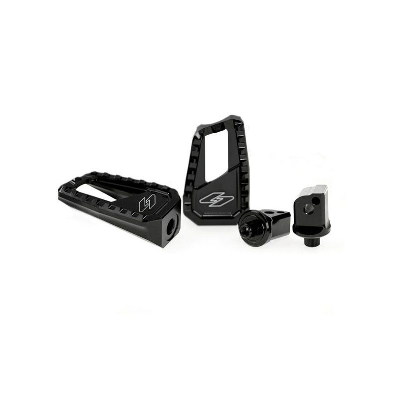 KRAUS, APEX EDGE PASSENGER PEGS. BLACK 