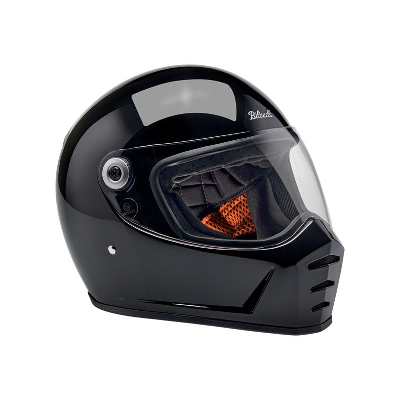 BILTWELL LANE SPLITTER HELMET GLOSS BLACK