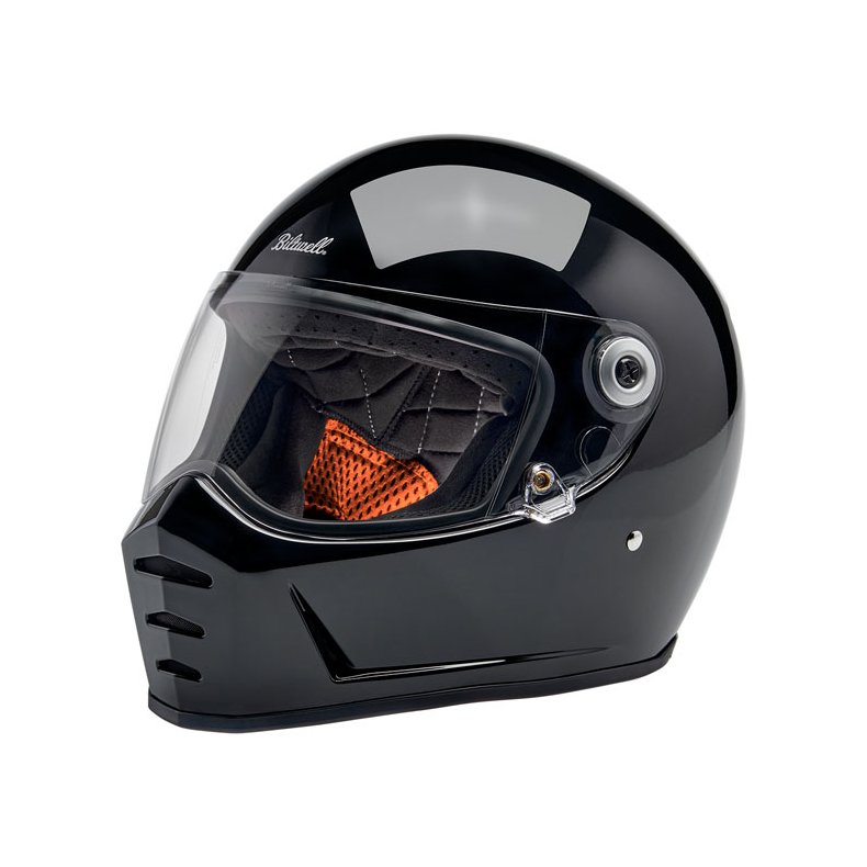 BILTWELL LANE SPLITTER HELMET GLOSS BLACK