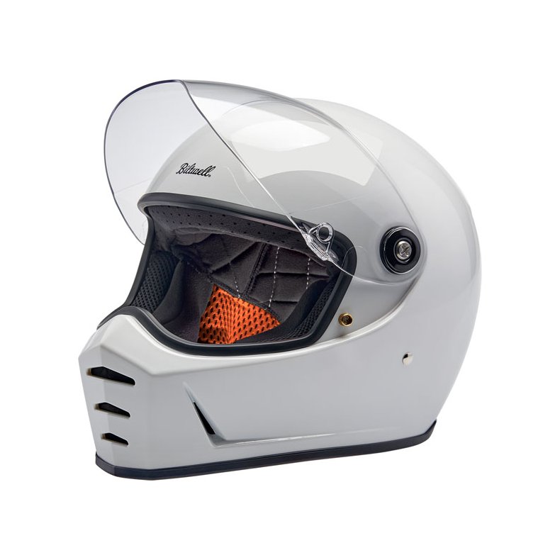 BILTWELL LANE SPLITTER HELMET GLOSS WHITE