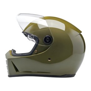 BILTWELL LANE SPLITTER HELMET OLIVE GREEN
