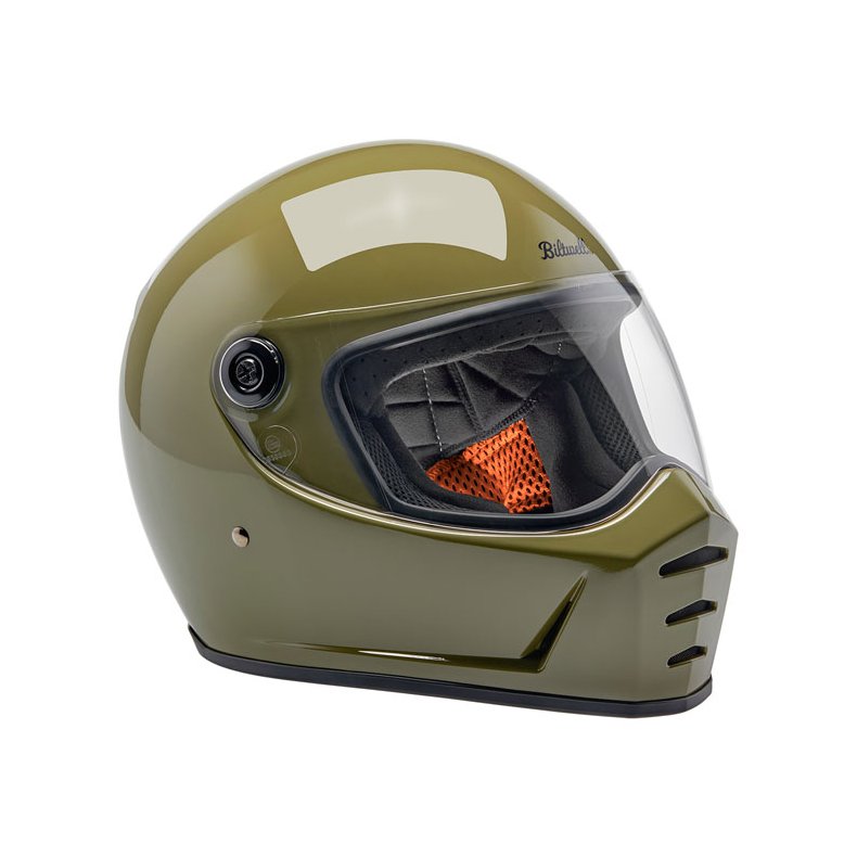 BILTWELL LANE SPLITTER HELMET OLIVE GREEN